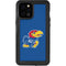 University of Kansas Jayhawks Mascot Outline iPhone 12 Pro Max Waterproof Case