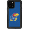 University of Kansas Jayhawks Mascot Outline iPhone 12 Pro Waterproof Case