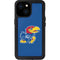 University of Kansas Jayhawks Mascot Outline iPhone 13 Mini Waterproof Case