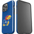 University of Kansas Jayhawks Mascot Outline iPhone 13 Pro Max Impact Case
