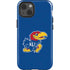 University of Kansas Jayhawks Mascot Outline iPhone 15 Impact Case