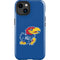 University of Kansas Jayhawks Mascot Outline iPhone 14 Plus Impact Case