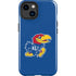 University of Kansas Jayhawks Mascot Outline iPhone 14 Plus Impact Case