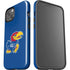 University of Kansas Jayhawks Mascot Outline iPhone 15 Plus Impact Case