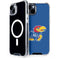 University of Kansas Jayhawks Mascot Outline iPhone 15 Plus MagSafe Case