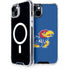 University of Kansas Jayhawks Mascot Outline iPhone 15 Plus MagSafe Case