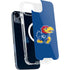 University of Kansas Jayhawks Mascot Outline iPhone 15 Plus MagSafe Case