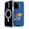University of Kansas Jayhawks Mascot Outline iPhone 14 Pro MagSafe Case