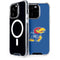 University of Kansas Jayhawks Mascot Outline iPhone 15 Pro MagSafe Case