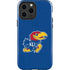 University of Kansas Jayhawks Mascot Outline iPhone 15 Pro Max Impact Case