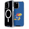 University of Kansas Jayhawks Mascot Outline iPhone 15 Pro Max MagSafe Case