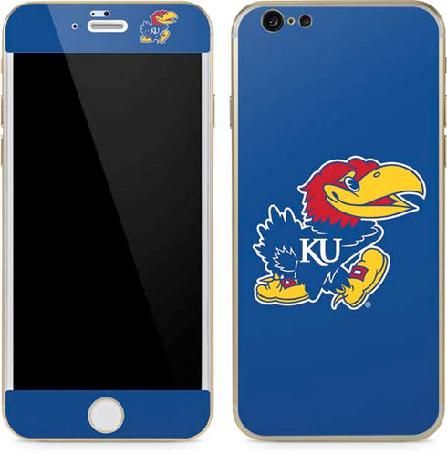 University of Kansas Jayhawks Mascot Outline iPhone 6/6s Skin