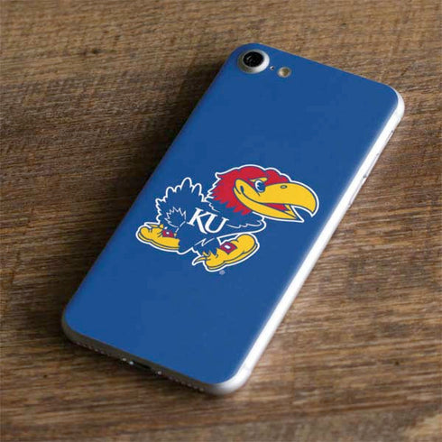 University of Kansas Jayhawks Mascot Outline iPhone 7 Skin