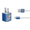 University of Kansas Jayhawks Mascot Outline iPhone Charger (5W USB) Skin