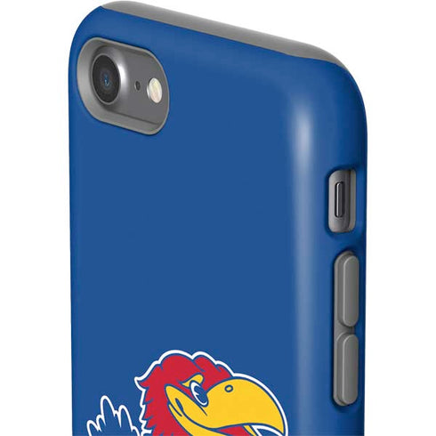 University of Kansas Jayhawks Mascot Outline iPhone SE (2nd & 3rd Gen) Pro Case
