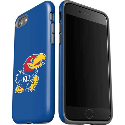 University of Kansas Jayhawks Mascot Outline iPhone SE (2nd & 3rd Gen) Pro Case