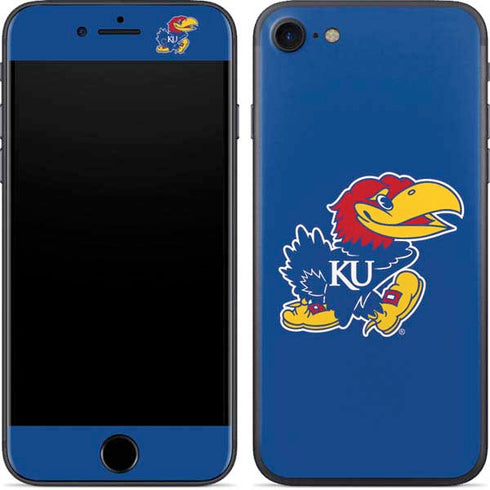University of Kansas Jayhawks Mascot Outline iPhone SE (2nd & 3rd Gen) Skin