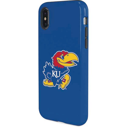 University of Kansas Jayhawks Mascot Outline iPhone X Pro Case