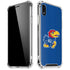 University of Kansas Jayhawks Mascot Outline iPhone XR Clear Case