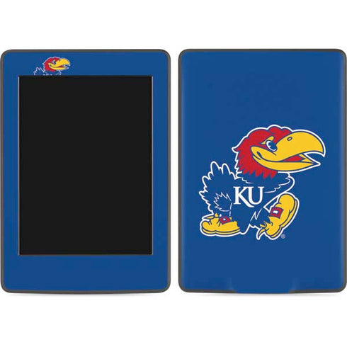 University of Kansas Jayhawks Mascot Outline Amazon Kindle Skin