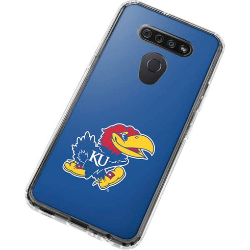 University of Kansas Jayhawks Mascot Outline LG K51/Q51 Clear Case