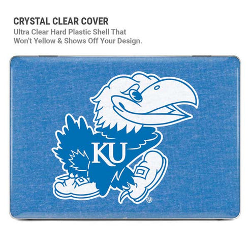 University of Kansas Jayhawks Mascot Outline MacBook Air 13in M1 (2021) Case plus Skin
