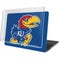 University of Kansas Jayhawks Mascot Outline MacBook Pro 16in (2019-20) Case plus Skin