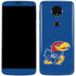 University of Kansas Jayhawks Mascot Outline Moto E5 Plus Skin