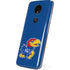 University of Kansas Jayhawks Mascot Outline Moto E5 Plus Skin