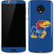 University of Kansas Jayhawks Mascot Outline Moto G6 Skin