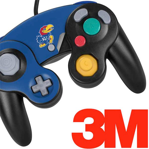 University of Kansas Jayhawks Mascot Outline Nintendo GameCube Controller Skin