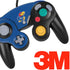 University of Kansas Jayhawks Mascot Outline Nintendo GameCube Controller Skin