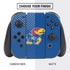 University of Kansas Jayhawks Mascot Outline Nintendo Switch Bundle Skin