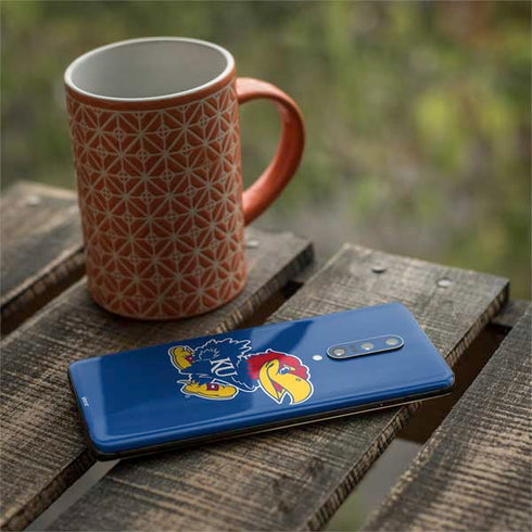 University of Kansas Jayhawks Mascot Outline OnePlus 7 Pro Skin