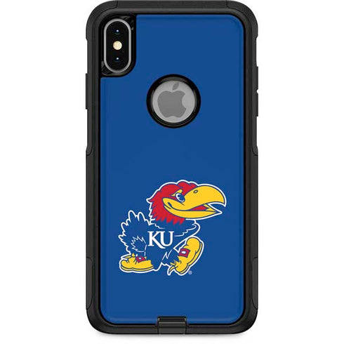 University of Kansas Jayhawks Mascot Outline Otterbox Commuter iPhone Skin
