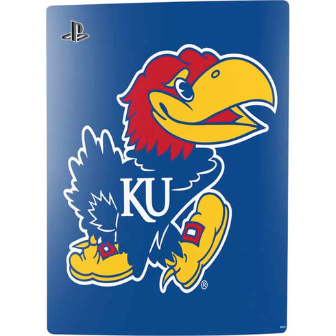 University of Kansas Jayhawks Mascot Outline PS5 Bundle Skin
