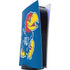 University of Kansas Jayhawks Mascot Outline PS5 Digital Edition Console Skin