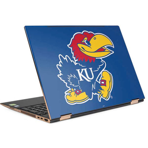 University of Kansas Jayhawks Mascot Outline HP Spectre Skin
