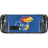 University of Kansas Jayhawks Mascot Outline Steam Deck Handheld Gaming Computer Skin