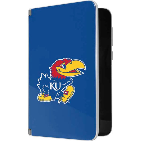 University of Kansas Jayhawks Mascot Outline Surface Duo Skin