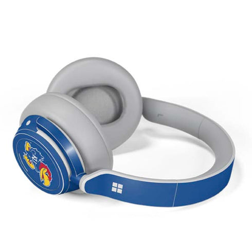 University of Kansas Jayhawks Mascot Outline Surface Headphones Skin