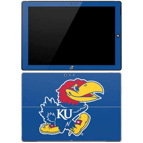 University of Kansas Jayhawks Mascot Outline Surface Pro 3 Skin