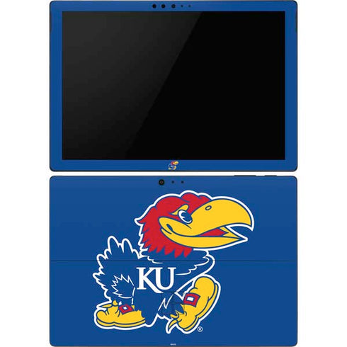 University of Kansas Jayhawks Mascot Outline Surface Pro 6 Skin