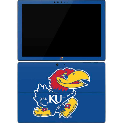 University of Kansas Jayhawks Mascot Outline Surface Pro 7 Skin