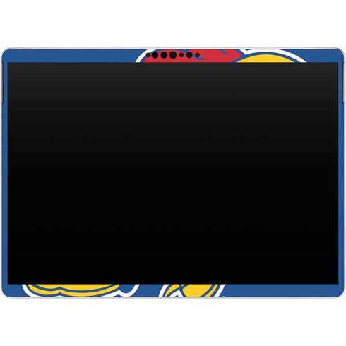 University of Kansas Jayhawks Mascot Outline Surface Pro 8 Skin