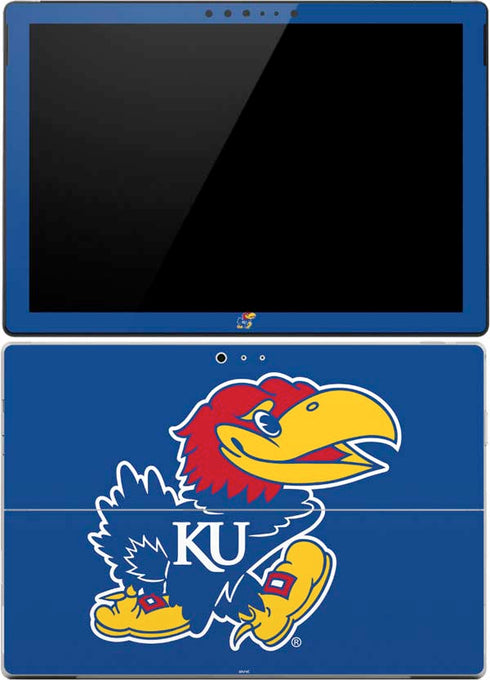 University of Kansas Jayhawks Mascot Outline Surface Pro (2017) Skin