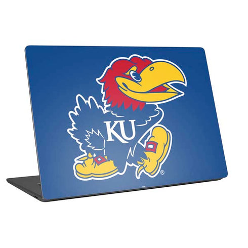 University of Kansas Jayhawks Mascot Outline Universal Laptop 12in (9.8 x 6.8in) Skin