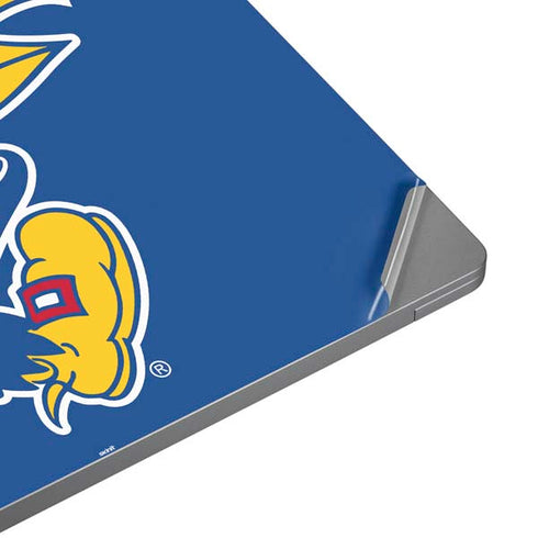 University of Kansas Jayhawks Mascot Outline Universal Laptop 12in (9.8 x 6.8in) Skin