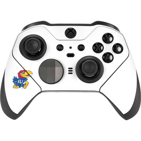 University of Kansas Jayhawks Mascot Outline Xbox Elite Wireless Controller Series 2 Skin