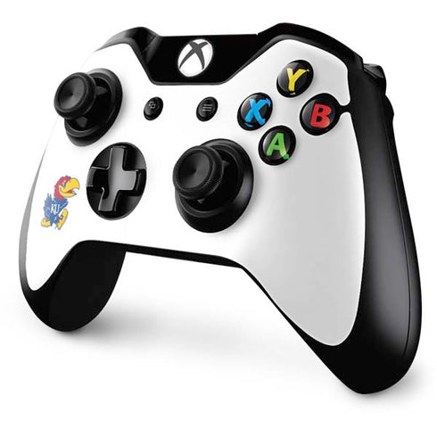 University of Kansas Jayhawks Mascot Outline Xbox One Controller Skin